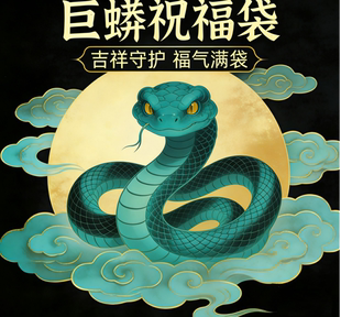 男士香囊-掌柜巨蟒祝福袋组合套装（至尊套装）