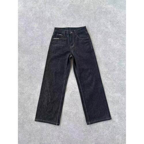 美式自主直筒bootcut12盎