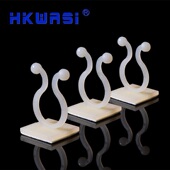 5粘式 HKWASI华社KL 理线器夹束线环 配线固定座 100只