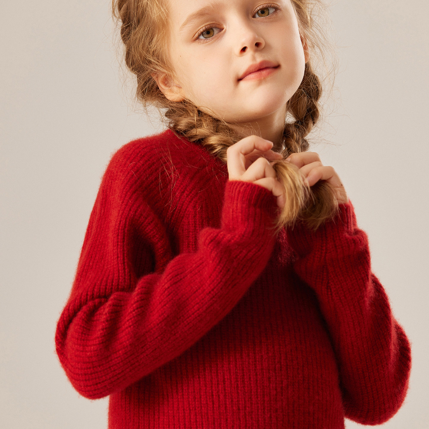 元宝针加厚儿童山羊绒衫女童插肩宽松羊绒毛衣男童纯色套头打底,童装/婴儿装/亲子装,毛衣/针织衫,淘宝优惠券,粉丝福利购,淘宝优惠卷