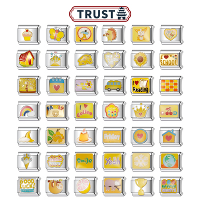 Trusta模块手链黄色系