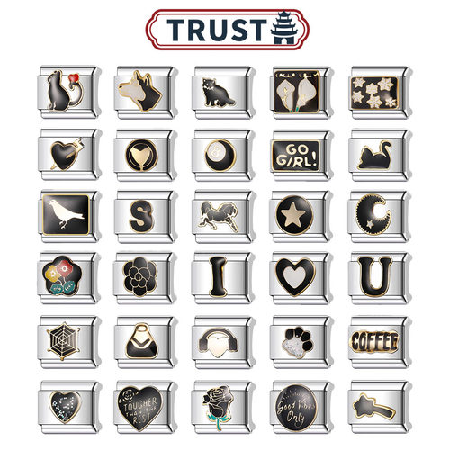 Trusta模块手链黑金系列