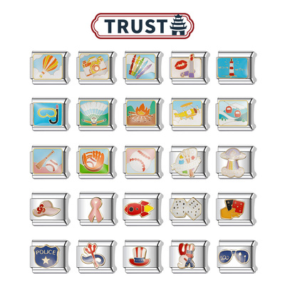 Trusta意大利模块手链可爱运动