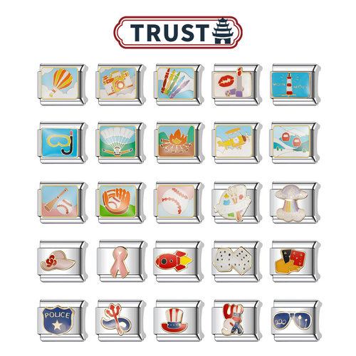 Trusta意大利模块手链可爱运动