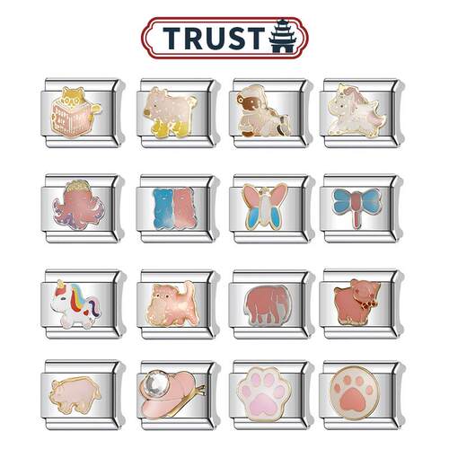 粉色动物网红手链男女款现速发货