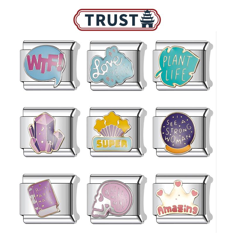 可爱设计感手链diy钛钢现速发货