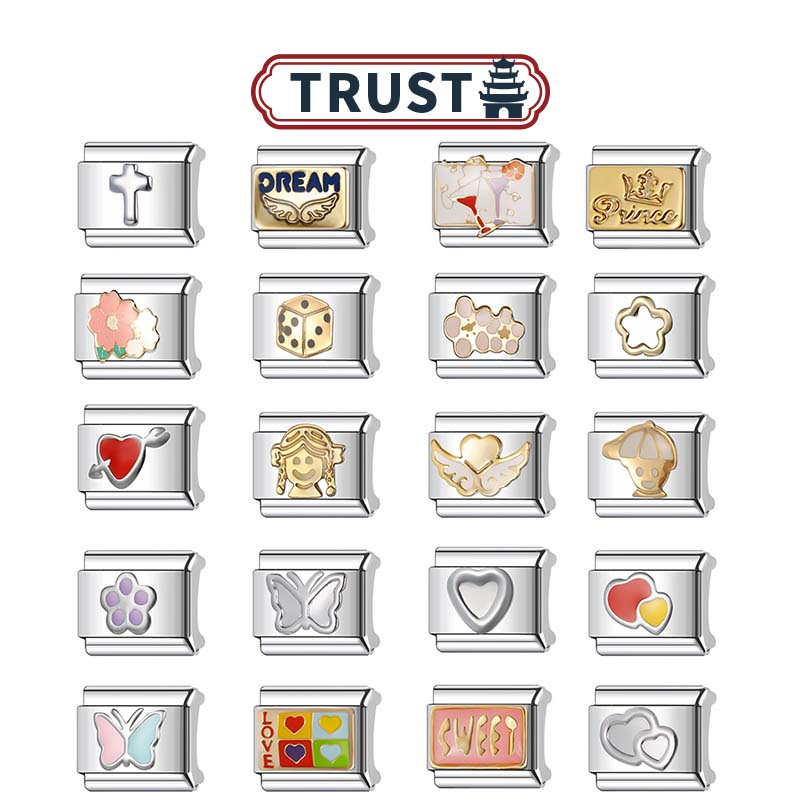 Trusta钛钢拼接单颗模块节日礼物