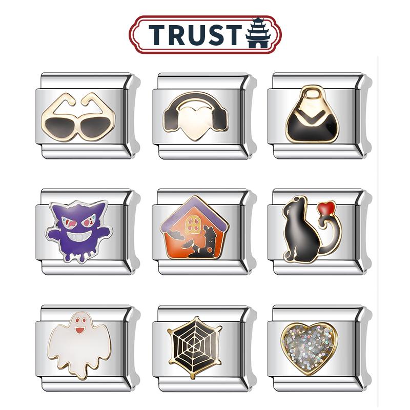 甜酷动物生日礼物手链diy女精钢