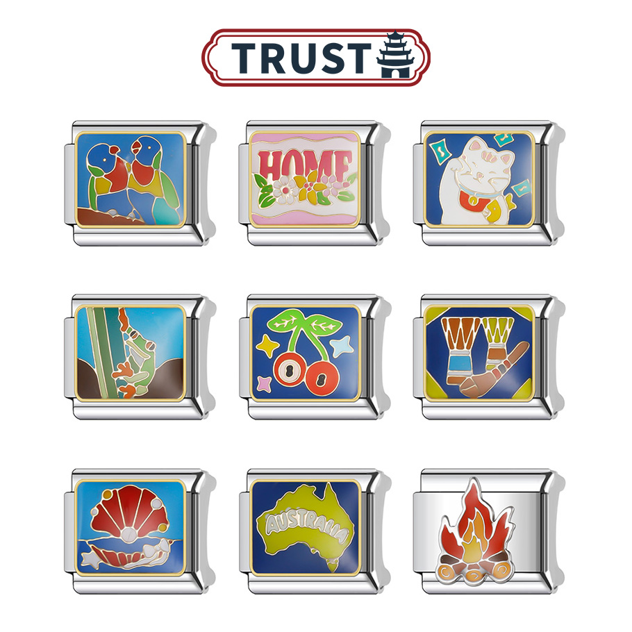 Trusta模块手链卡通招财猫