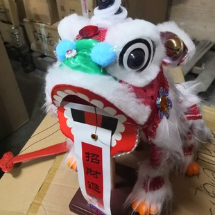 外宾送礼小孩手提中国风手工提线木偶狮子 精装 大南狮