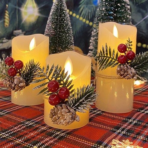 圣诞节仿真蜡烛电池蜡烛