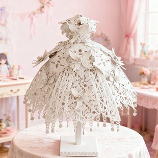 狂模洛丽塔限定告白立体金属拼图手工拼装模型结婚送女友节日礼物