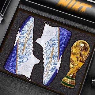 C罗刺客16足球鞋男女15成人儿童小学生男童男孩长钉AG碎钉TF专用