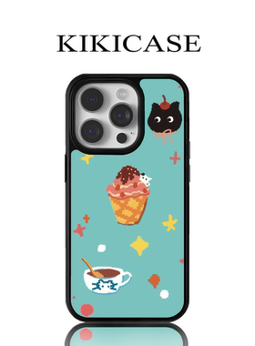 iPhone16promax苹果冰淇淋磁吸手机壳17promax韩系风15/简约风14pro女款防摔P80新款P70女款Mate60华为手机