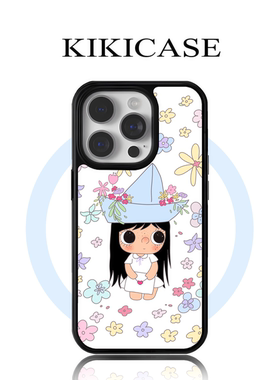 KIKICASE原创手机壳适用苹果17/16ProMax华为Mate70/Pura70防摔浪漫小玉yuy原创设计感高级感闺蜜可爱风磁吸