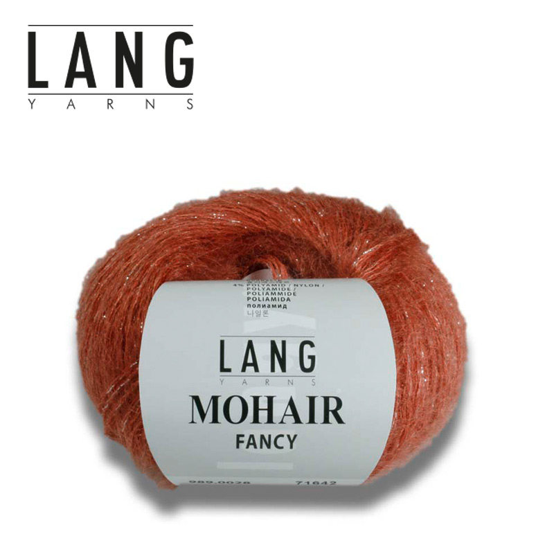 LANG MOHAIR FANCY IMPORT MOHAIR WOOL WOOL SWEATER SCARF THREAD M555