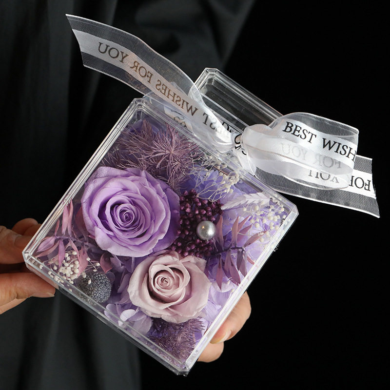永生玫瑰花香水瓶七夕节情人节母亲节教师节圣诞节告白见面礼物