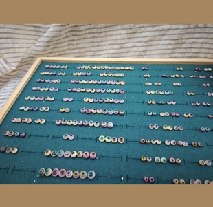 4～8mm泰迪熊玻璃眼 ooak多层多色怪物眼 艺术家手工玩偶