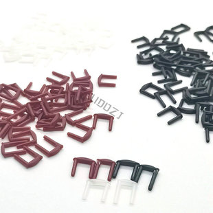 优质高磅加厚羽毛球拍护线管单线管双线管双连钉防塌陷长短二连钉