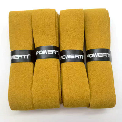 POWERTI磨砂仿牛皮内柄皮网球拍手柄皮吸汗带手胶包邮