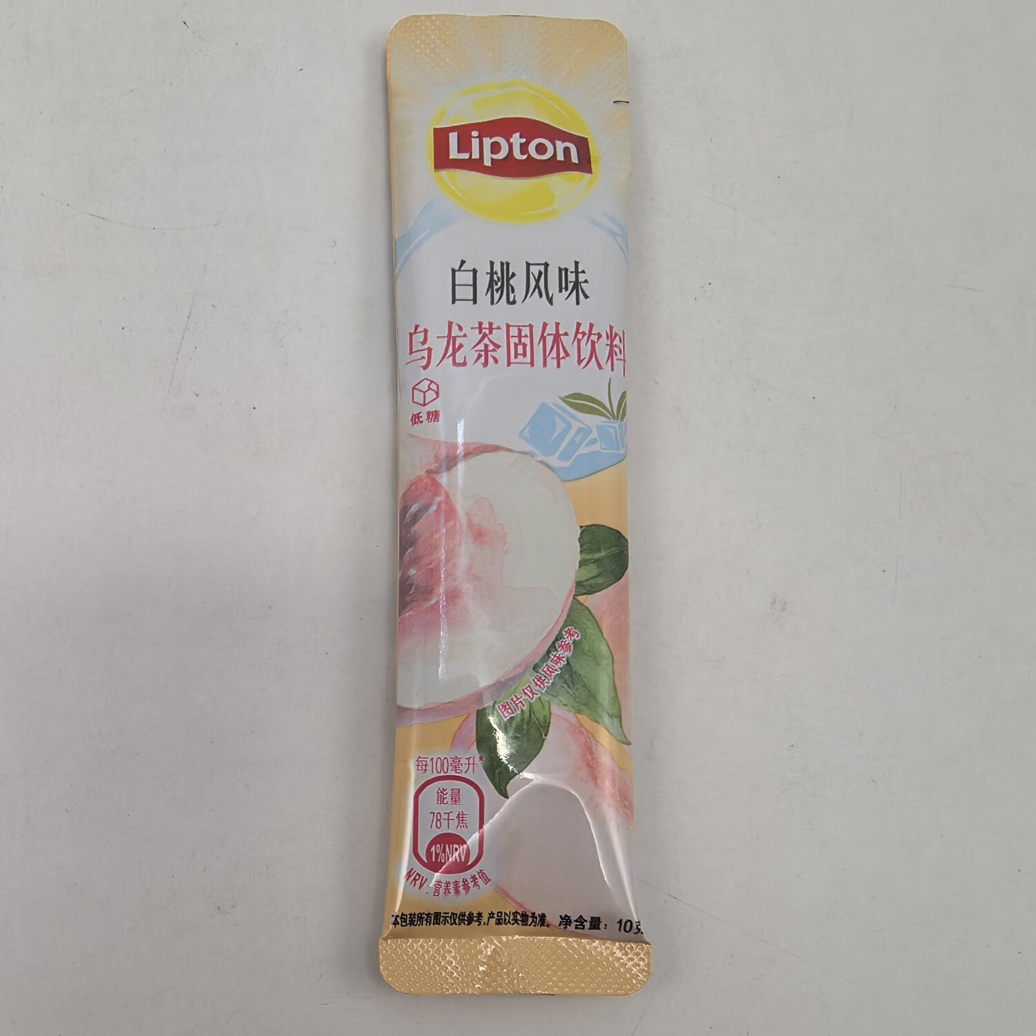 Lipton立顿速溶膳食纤维水果茶粉图片