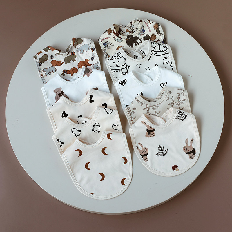 婴姿北欧宝宝拍嗝棉围嘴婴儿A类口水巾围兜防吐奶柔软双面口水兜,婴童用品,口水巾,淘宝优惠券,粉丝福利购,淘宝优惠卷