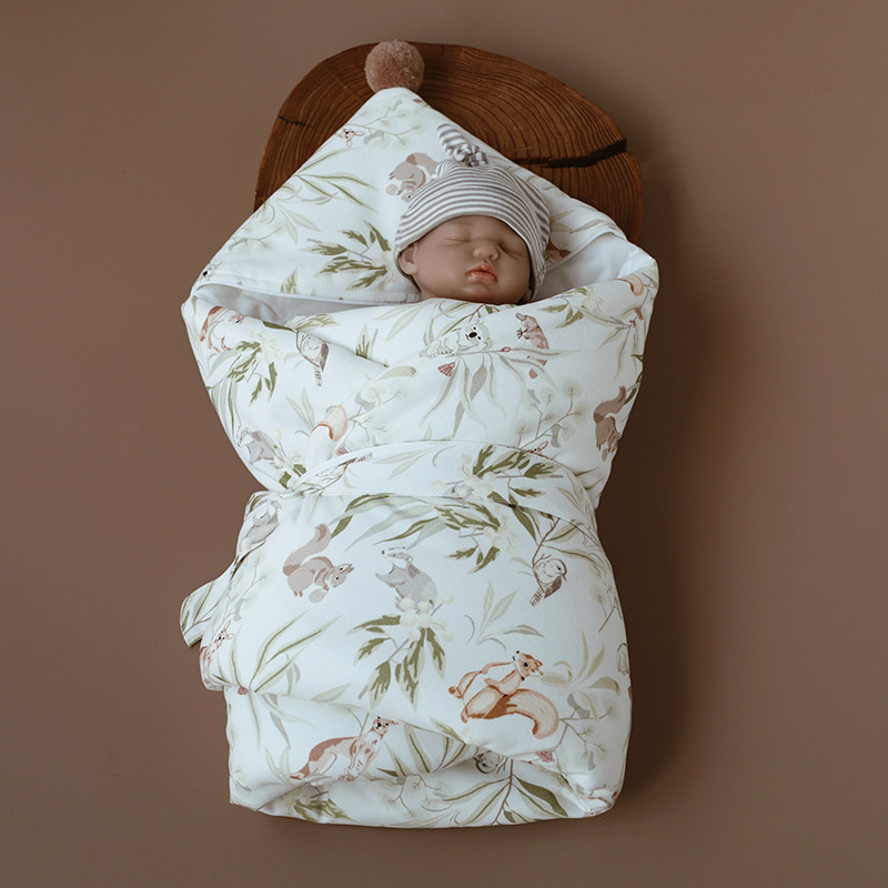 婴姿新生婴儿抱被初生春秋款纯棉薄款包被夏季外出包单宝宝用品,婴童用品,婴童抱被/抱毯,淘宝优惠券,粉丝福利购,淘宝优惠卷