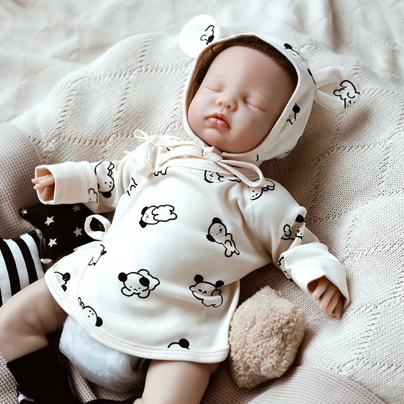 新初生婴儿半背衣小熊52码a类