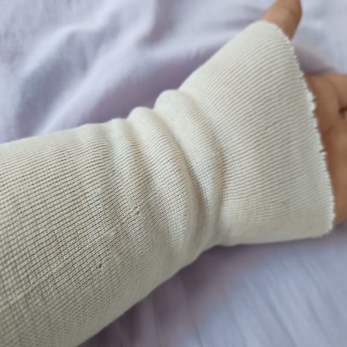 棉布垫衬骨折石膏袜套棉衬弹性脚踝绷带胳膊棉固定夹板内衬垫纱布