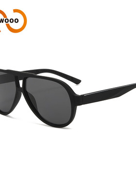 两个圈 跨境双梁蛤蟆骑行太阳镜男女户外飞行防紫外线墨镜T1242