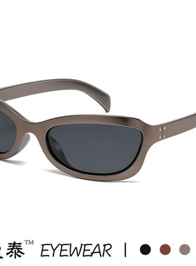 2024新款欧美未来感偏光太阳镜 Y2K街拍走秀时尚墨镜跨境太阳眼镜