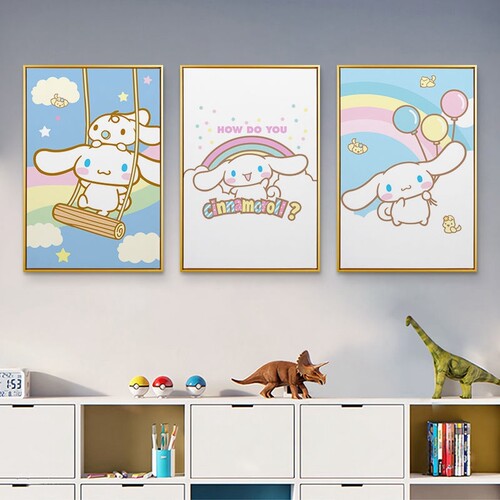 儿童房装饰画玉桂狗可爱卡通挂画