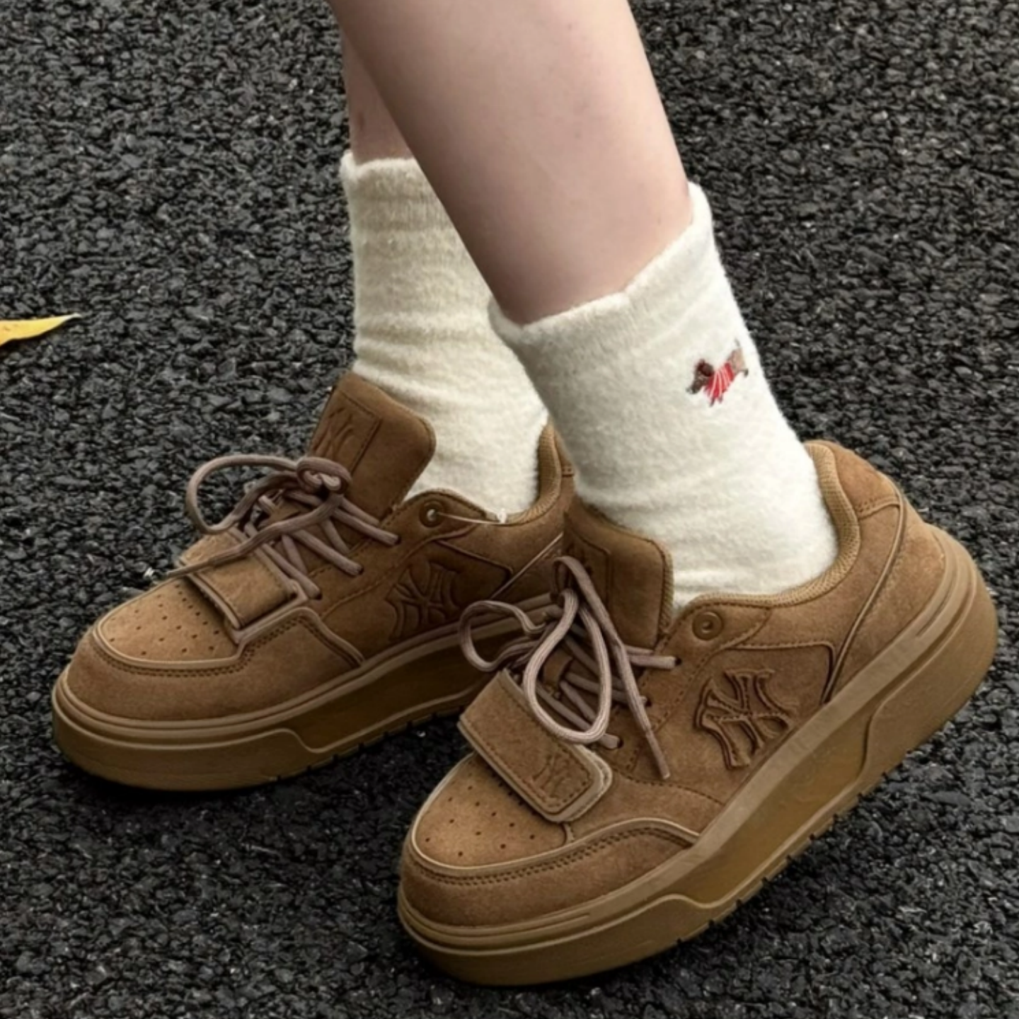 MLB专柜正品25年新款魔术贴立体厚底增高运动休闲鞋板鞋3ASXP015N,运动鞋new,板鞋,淘宝优惠券,粉丝福利购,淘宝优惠卷