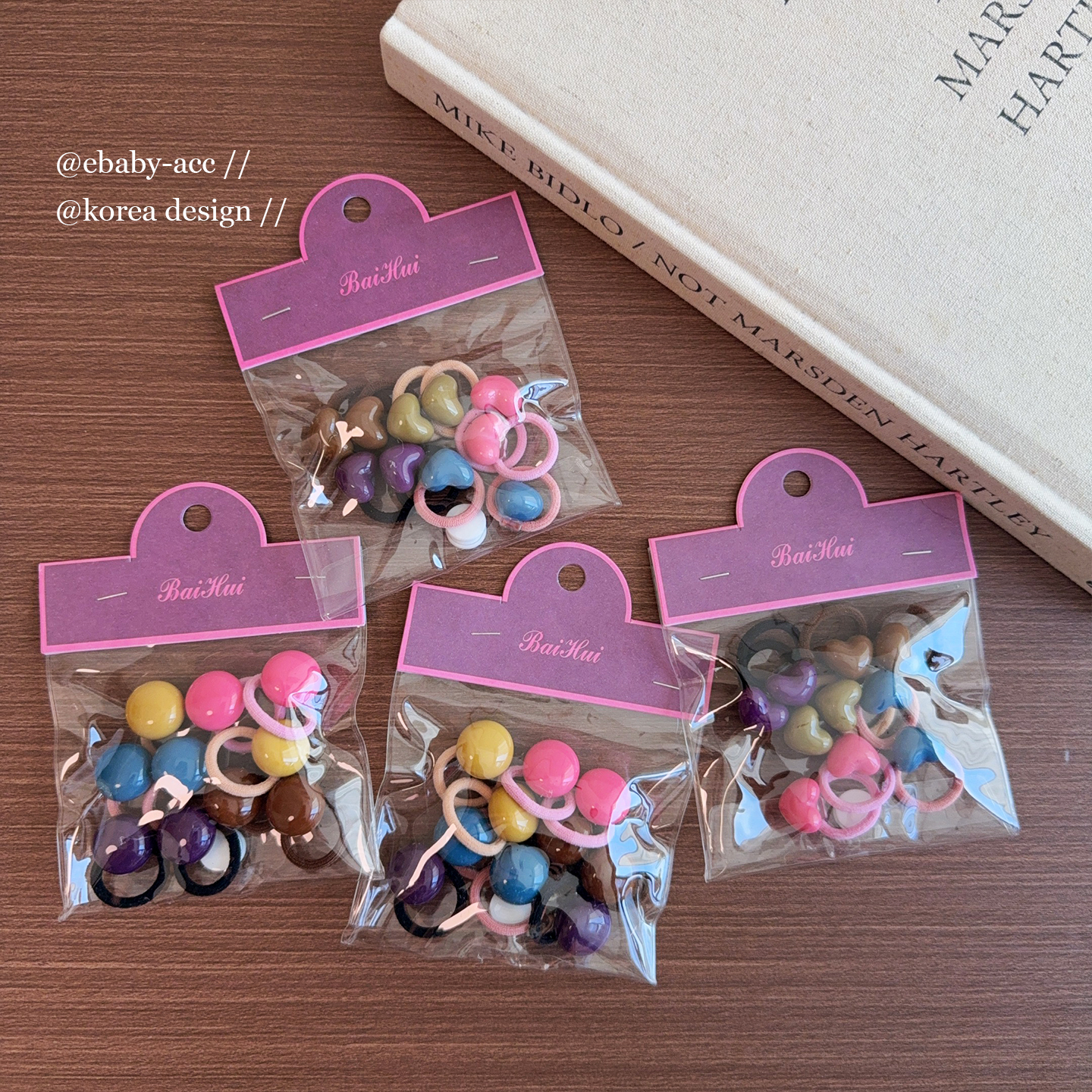 儿童拇指小号发圈不伤发头绳