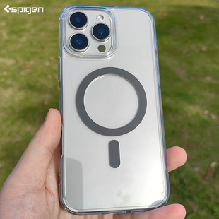 Mag Max手机壳新款 Fit磁吸保护套高级感iphone16透明全包防摔外壳TPU气囊硬壳 适用于苹果iphone16Pro Spigen