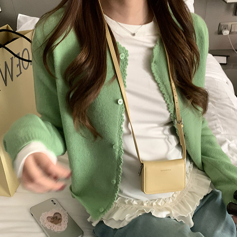 韩系减龄百搭针织开衫