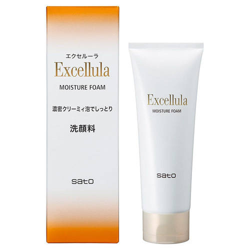 日本委托代买佐藤制药sato Excellula保湿奶油泡沫洗颜洗面奶