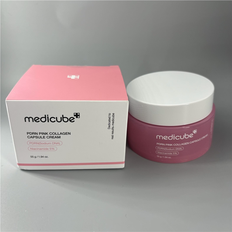 日本委托代买Medicube粉色胶原蛋白胶囊面霜PDRN保湿滋润55g
