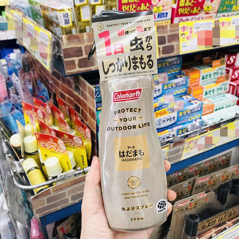 日本委托代买安速coleman科勒曼户外驱蚊防蚊温和家用防蚊虫喷雾