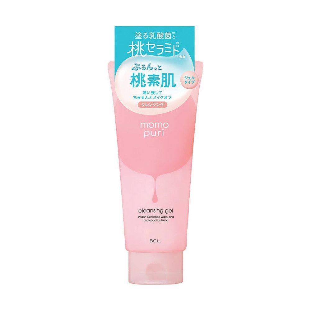 BCL日本进口momopuri蜜桃卸妆啫喱洁面洗面奶深层温清洁温和150ml