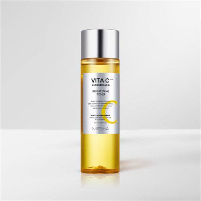 日本委托代买MISSHA VITA C维他C提亮保湿紧致毛提亮爽肤水200ml
