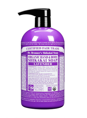 日本委托代买Dr.Bronner's布朗博士有机柠檬草温和沐浴露