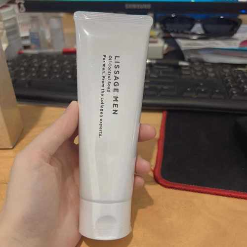 日本委托代买Lissage MEN 清洁控油男士洗面奶120g