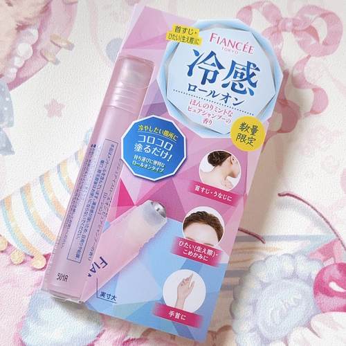 日本委托代买Fiancee 滚珠清凉香水 冷感止汗珠 纯净香波味限定