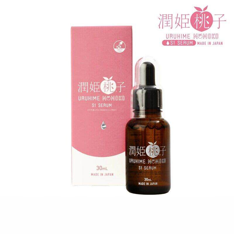 日本委托代买URUHIME 润姬桃子S1精华液10%烟酰胺积雪草桃叶萃取