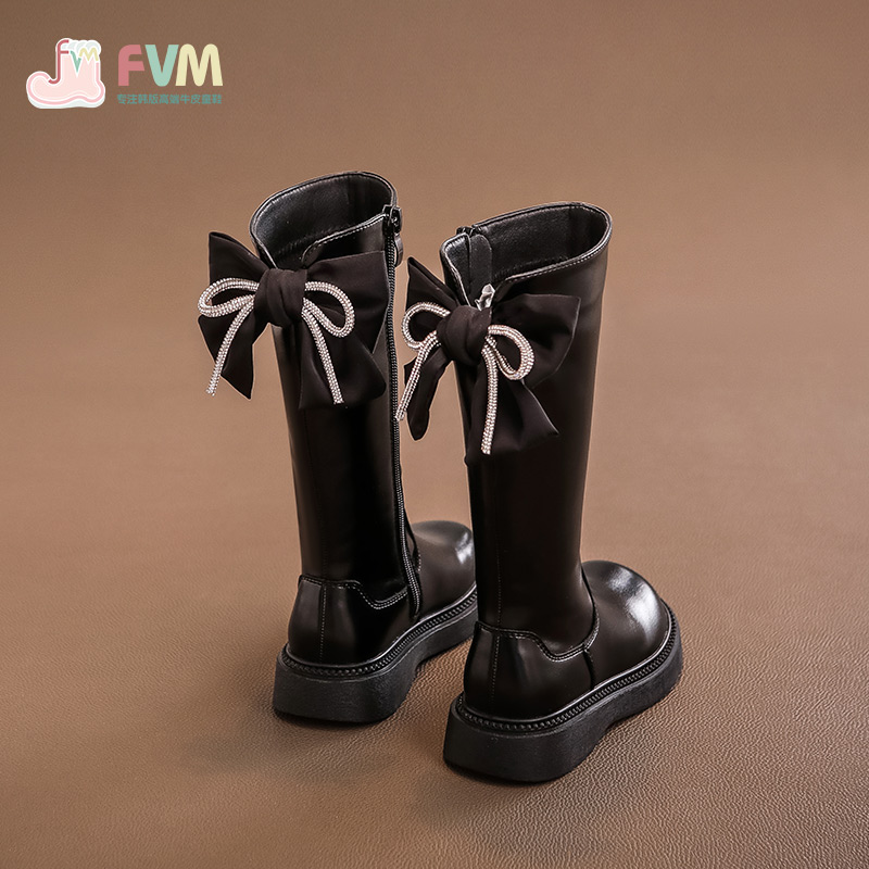 fvm女童鞋儿童马丁长靴子