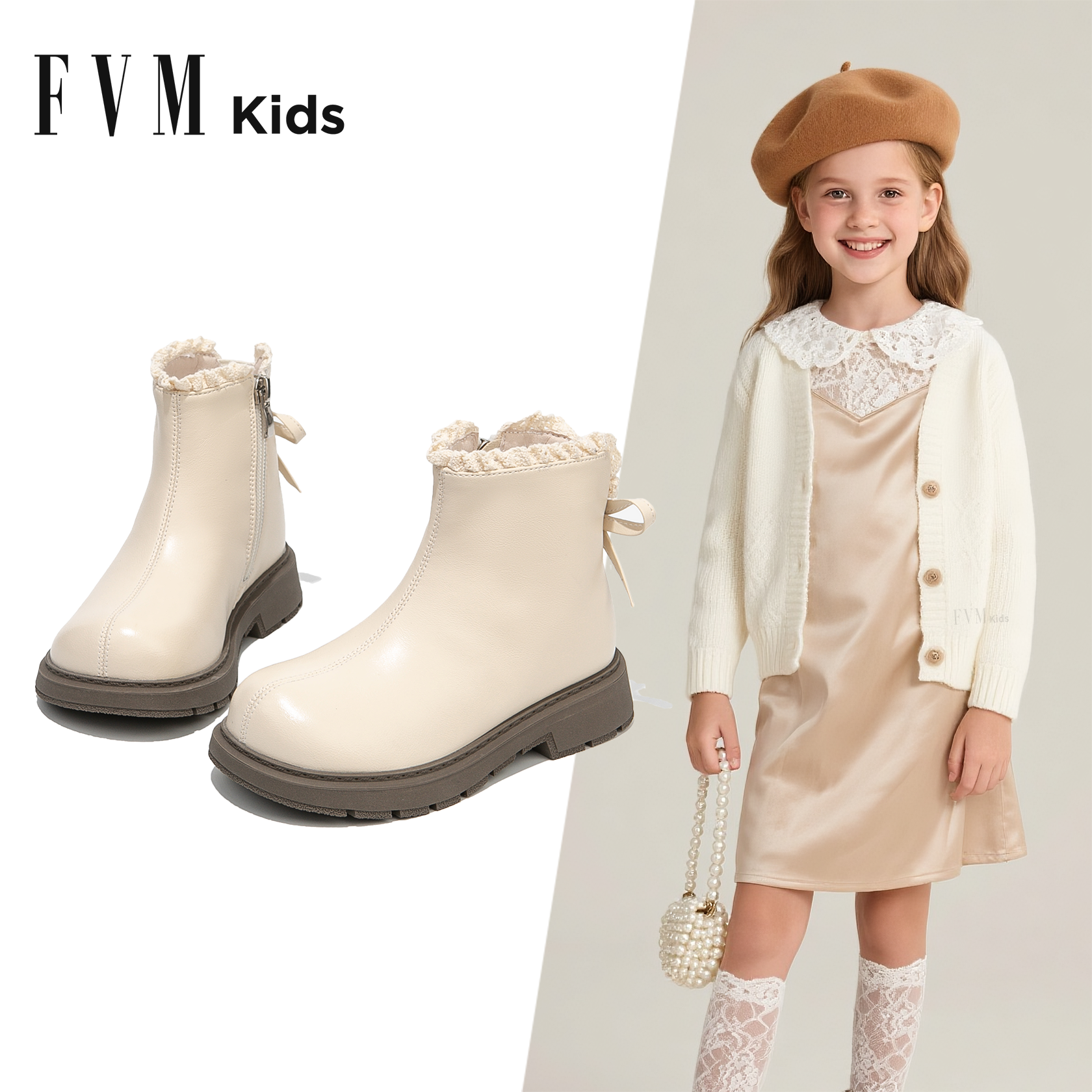 女童马丁靴2025新款秋冬季