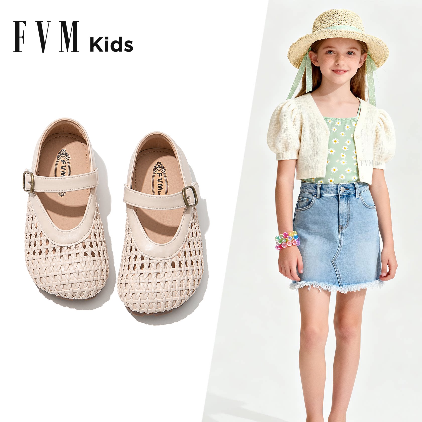 女童鞋子儿童公主包头凉鞋女款2026新款夏季夏款女宝女孩软底沙滩