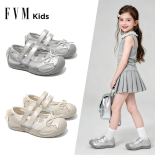 FVM女童鞋子儿童公主运动玛丽珍鞋夏季夏款2026新款大童女宝德训