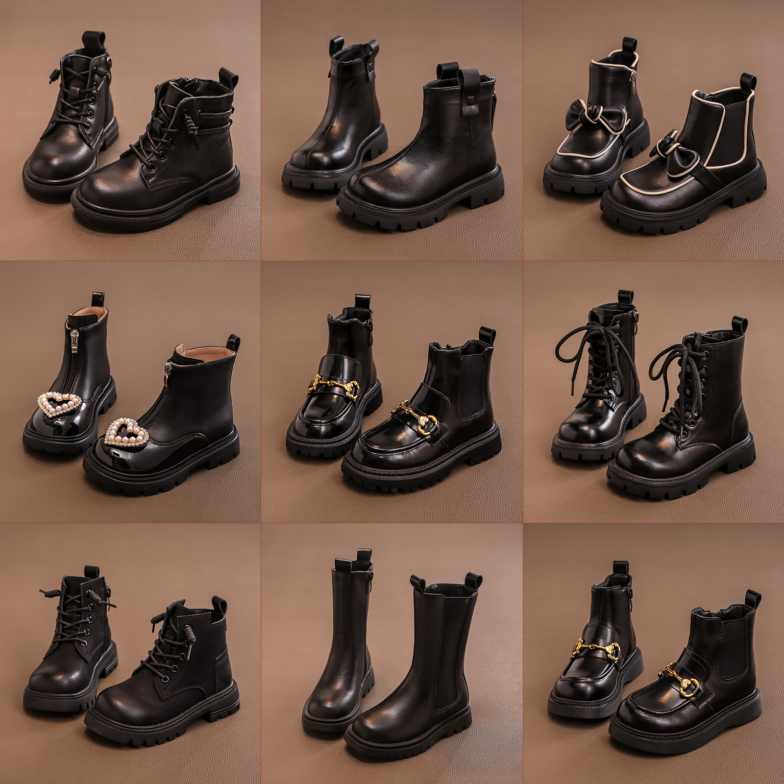 【断码清仓】女童马丁短靴